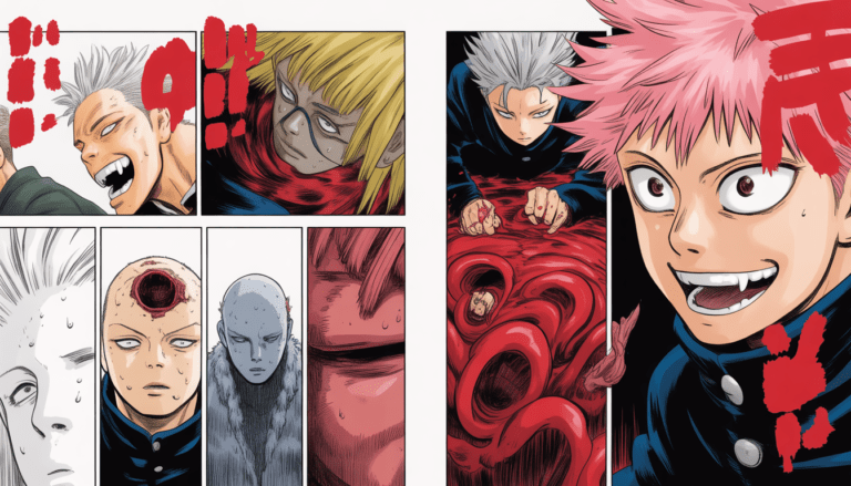 Sukuna Manga Panels