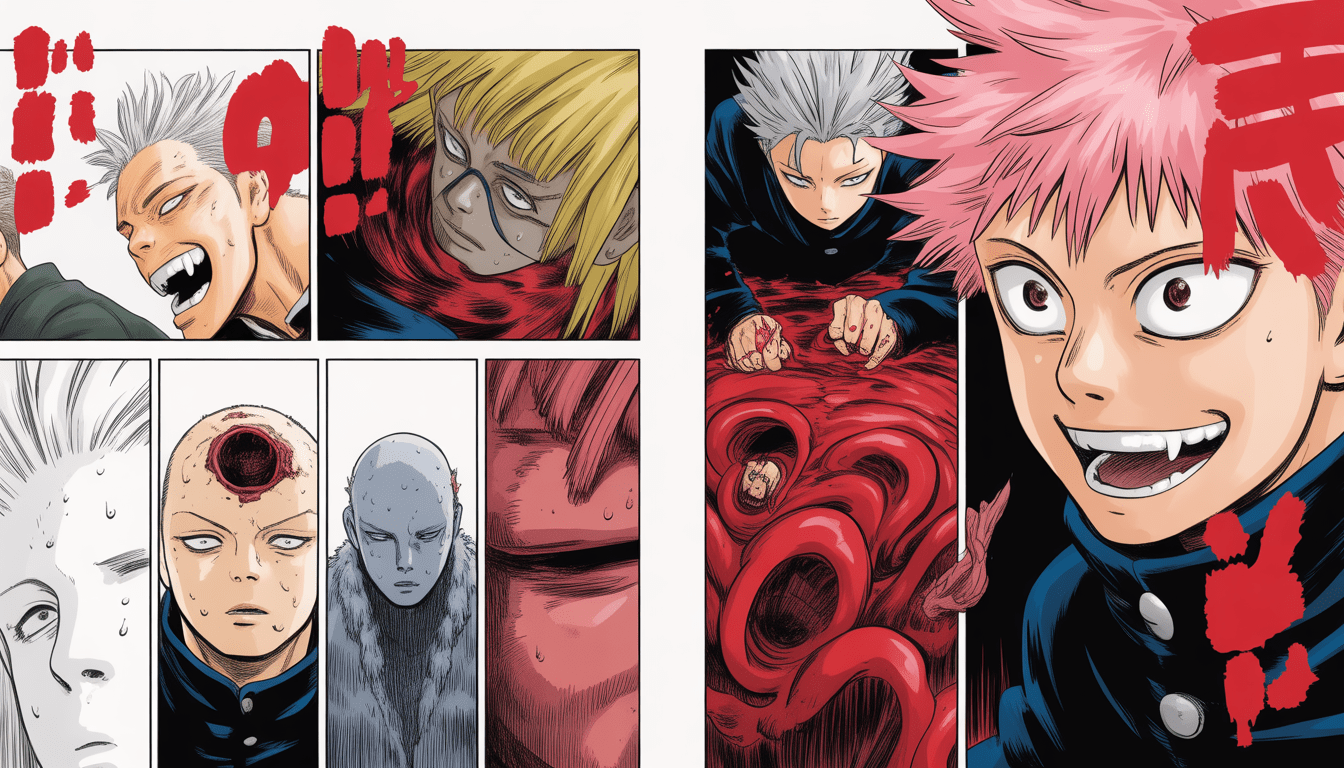Sukuna Manga Panels