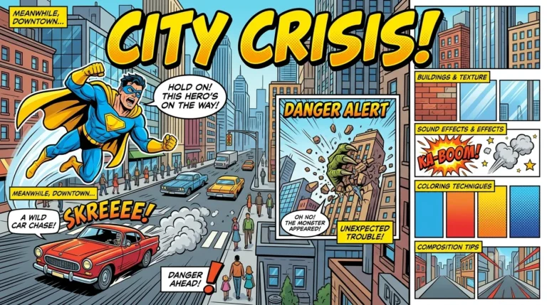 comic background