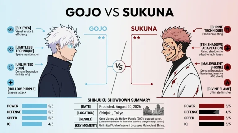 gojo vs sukuna