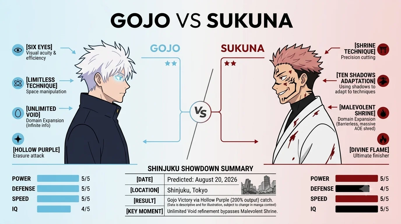 gojo vs sukuna