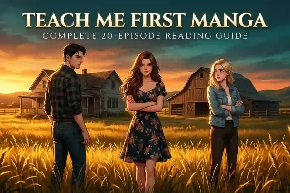 teach me first Manga